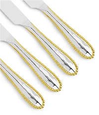 Michael Aram Molten Beaded Edge Steak Knife Set