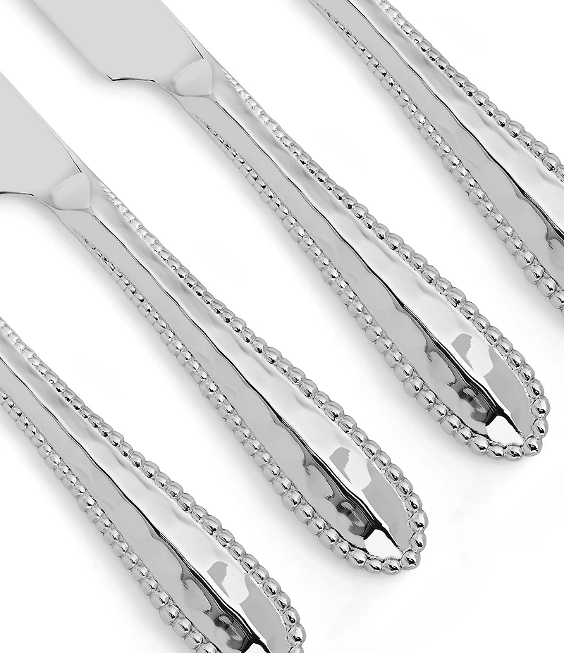 Michael Aram Molten Beaded Edge Steak Knife Set