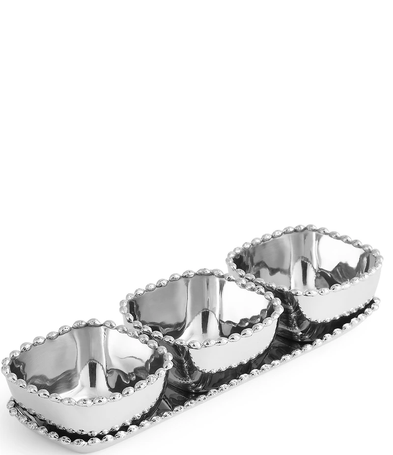 Michael Aram Molten Beaded Edge Triple Bowl Set