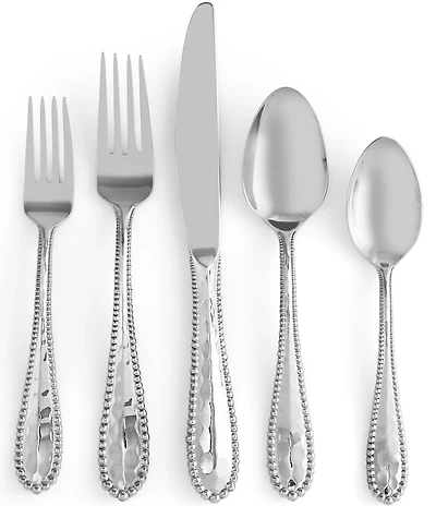 Michael Aram Molten Collection 5-Piece Stainless Steel Flatware Set