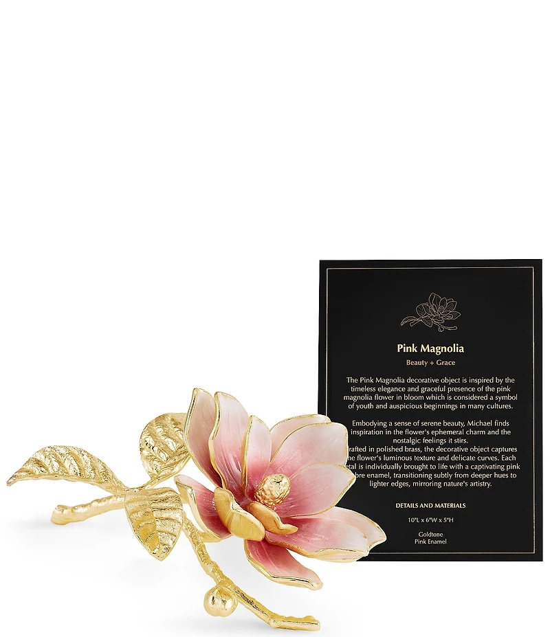 Michael Aram Pink Magnolia Decoration Figurine