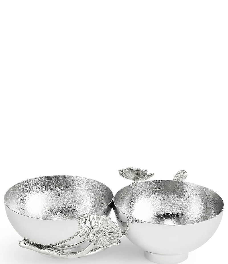 Michael Aram Poppy Collection Double Dish