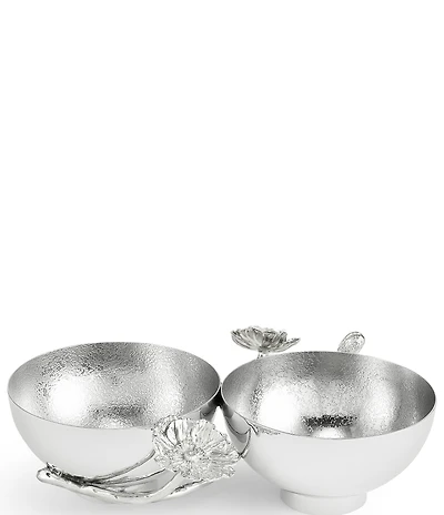 Michael Aram Poppy Collection Double Dish