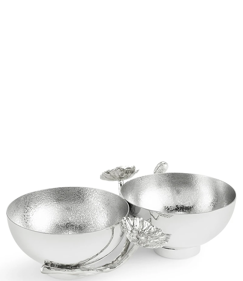 Michael Aram Poppy Collection Double Dish