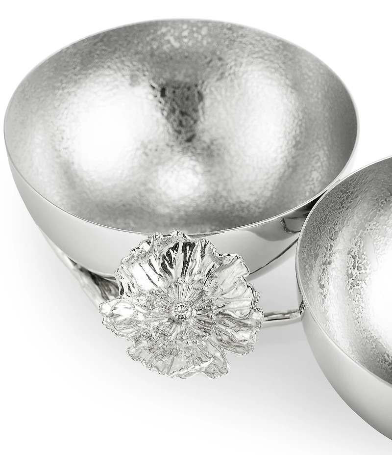 Michael Aram Poppy Collection Double Dish