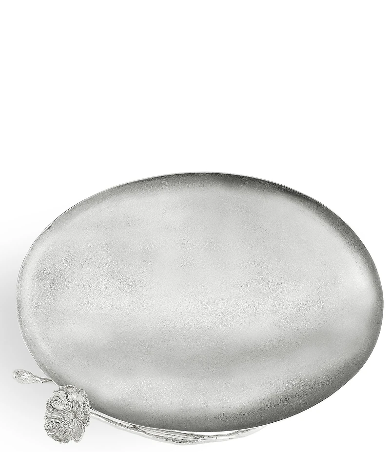 Michael Aram Poppy Collection Oval Large Low Bowl