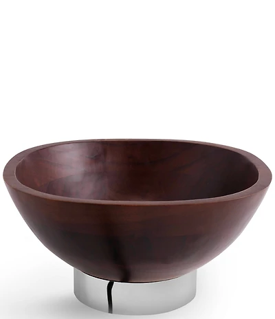 Michael Aram Reflective Collection Wood Salad Bowl