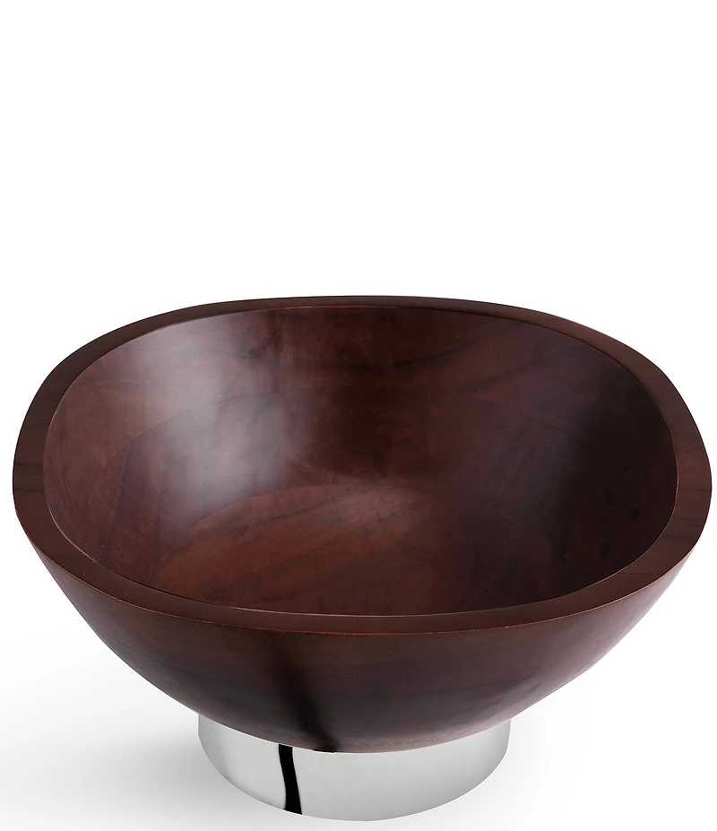 Michael Aram Reflective Collection Wood Salad Bowl