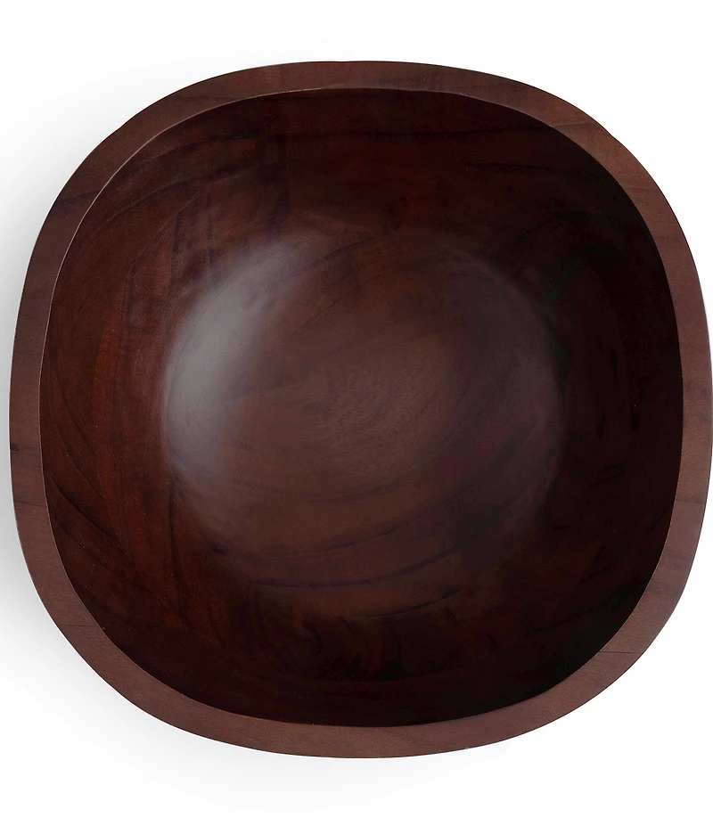 Michael Aram Reflective Collection Wood Salad Bowl