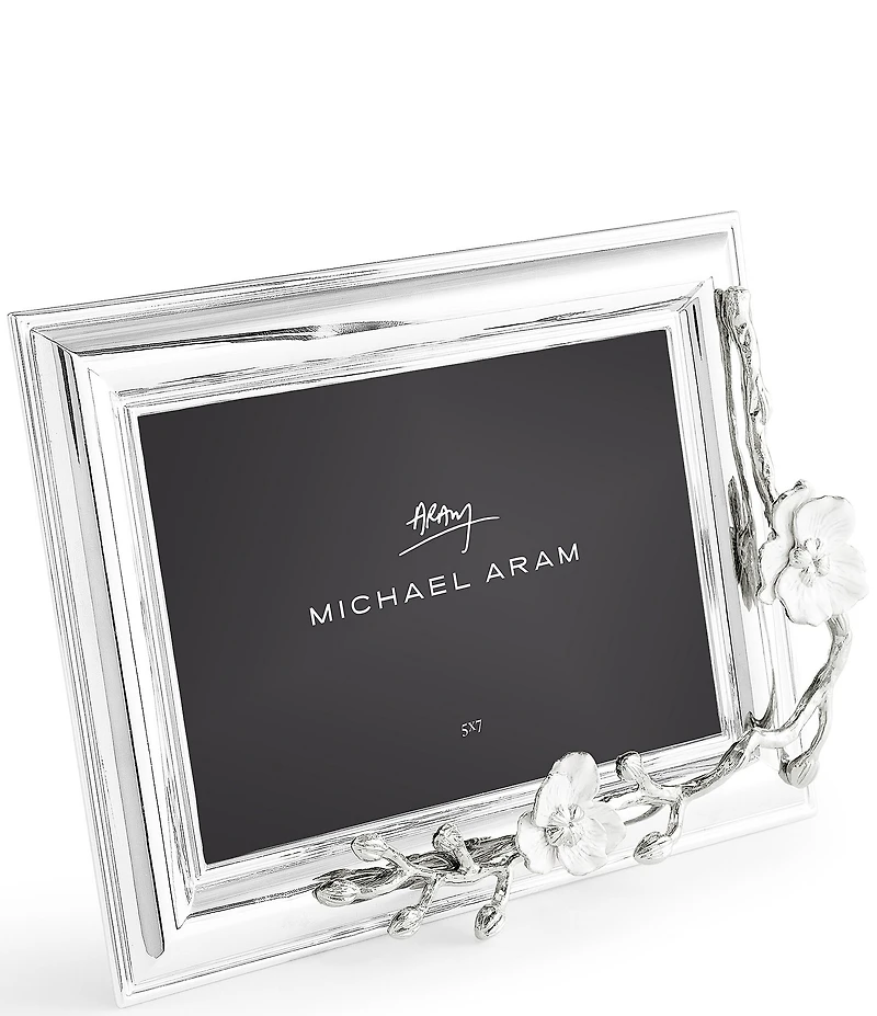 Michael Aram Silver Orchid Collection 5x7 Frame