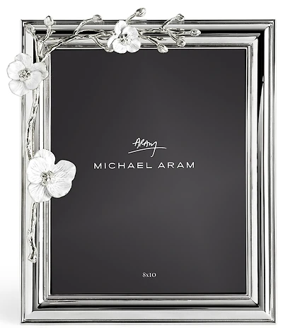 Michael Aram Silver Orchid Collection 8 x 10 Frame