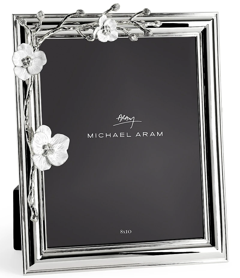 Michael Aram Silver Orchid Collection 8 x 10 Frame