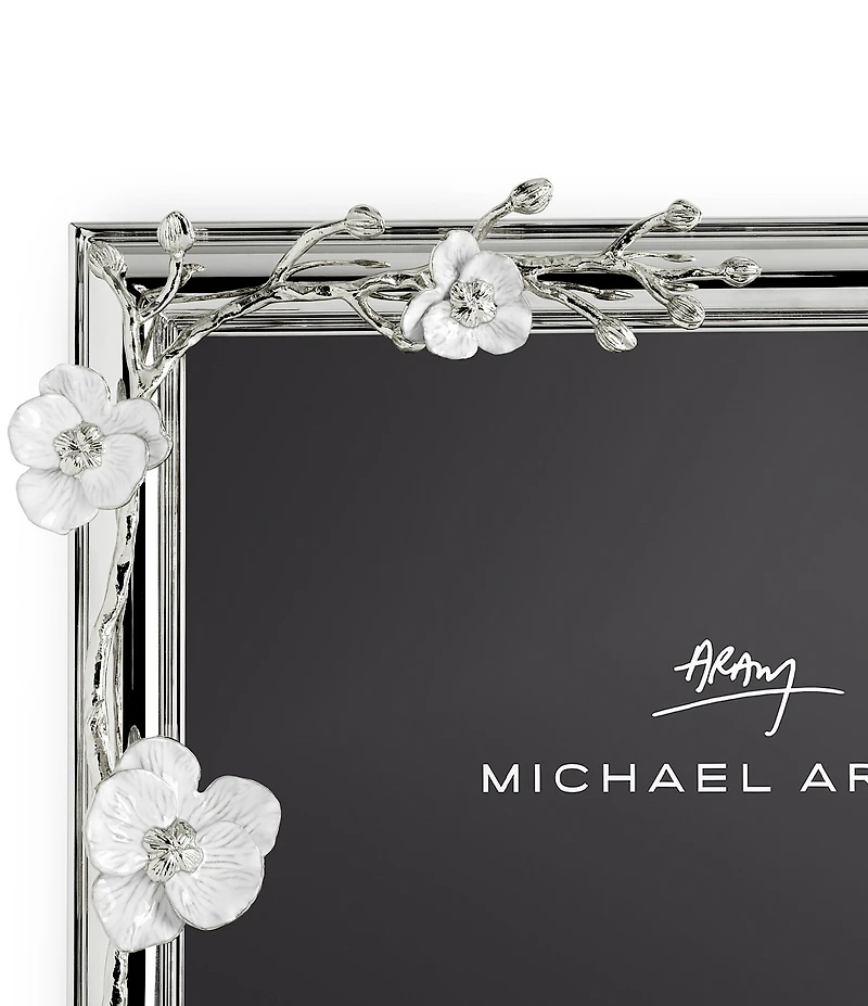 Michael Aram Silver Orchid Collection 8 x 10 Frame