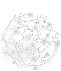 Michael Aram Silver Orchid Collection Basket