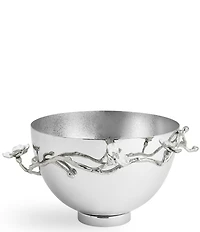 Michael Aram Silver Orchid Collection Medium Bowl