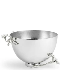 Michael Aram Silver Orchid Collection Medium Bowl