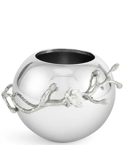 Michael Aram Silver Orchid Collection Rose Bowl
