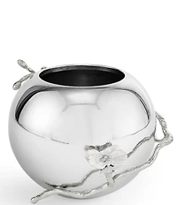 Michael Aram Silver Orchid Collection Rose Bowl