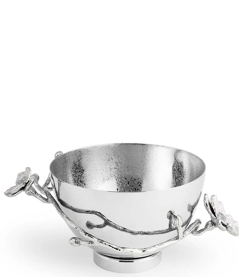 Michael Aram Silver Orchid Collection Small Bowl