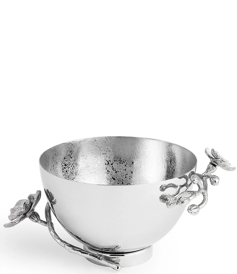 Michael Aram Silver Orchid Collection Small Bowl