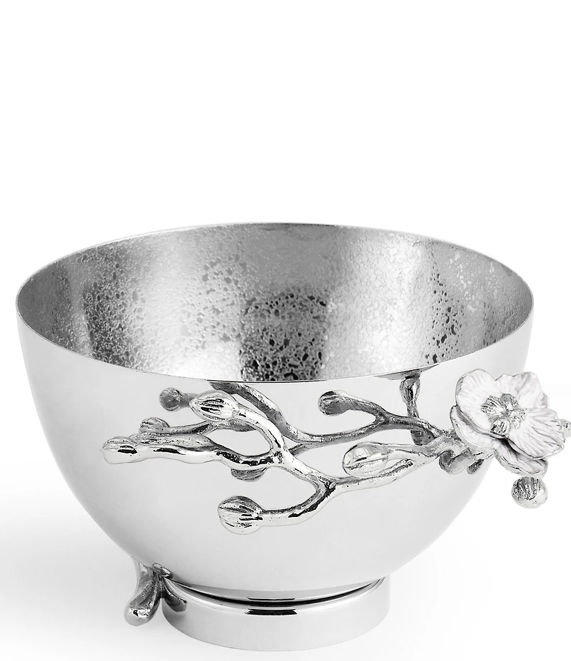 Michael Aram Silver Orchid Collection Small Bowl