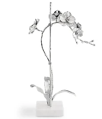Michael Aram Silver Orchid Collection Stem Small Sculpture