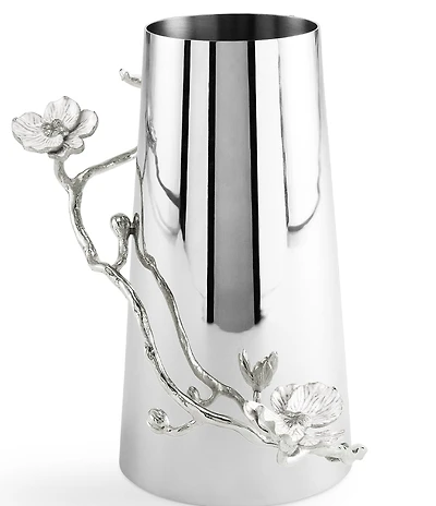 Michael Aram Silver Orchid Collection Vase