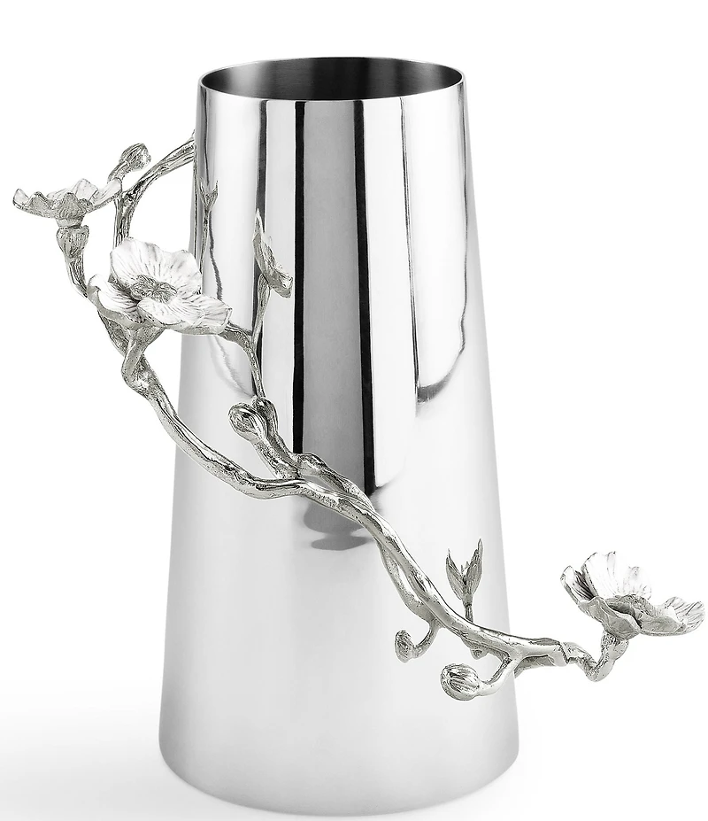 Michael Aram Silver Orchid Collection Vase