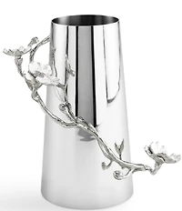 Michael Aram Silver Orchid Collection Vase
