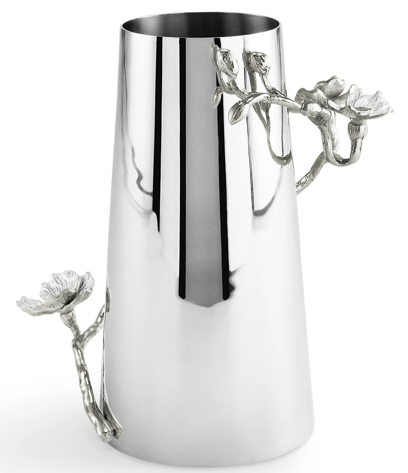 Michael Aram Silver Orchid Collection Vase