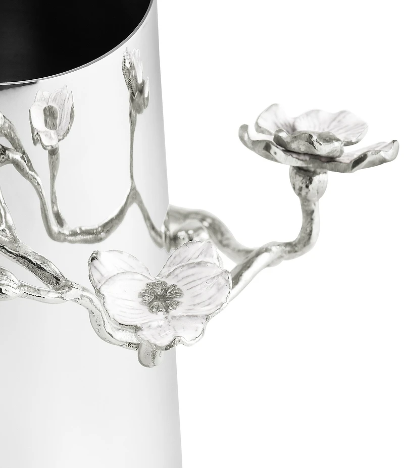 Michael Aram Silver Orchid Collection Vase