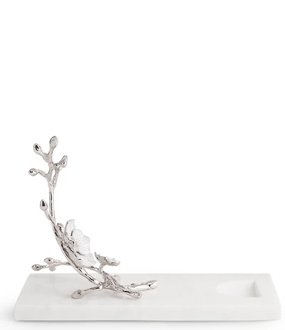 Michael Aram Silver Orchid Collection Wine Rest