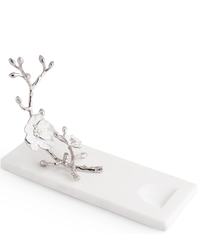 Michael Aram Silver Orchid Collection Wine Rest