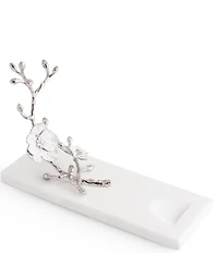 Michael Aram Silver Orchid Collection Wine Rest