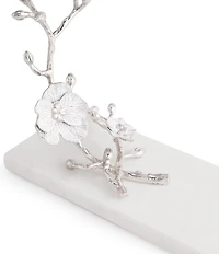 Michael Aram Silver Orchid Collection Wine Rest