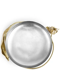 Michael Aram Tulip Collection Two-Tone Medium Footed Platter