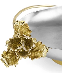 Michael Aram Tulip Collection Two-Tone Medium Footed Platter