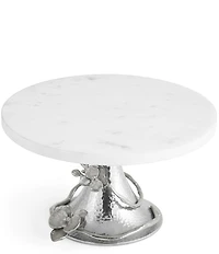 Michael Aram White Orchid Collection Cake Stand