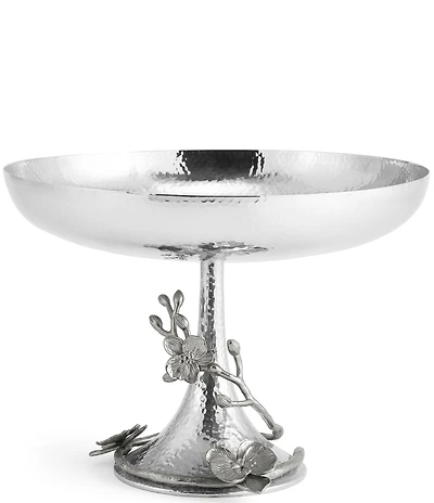 Michael Aram White Orchid Collection Footed Centerpiece Bowl