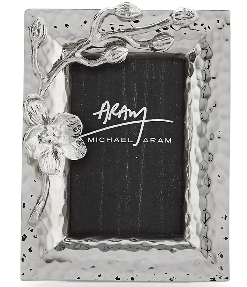 Michael Aram White Orchid Collection Metal Mini Frame