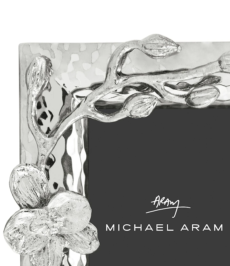 Michael Aram White Orchid Collection Metal Mini Frame