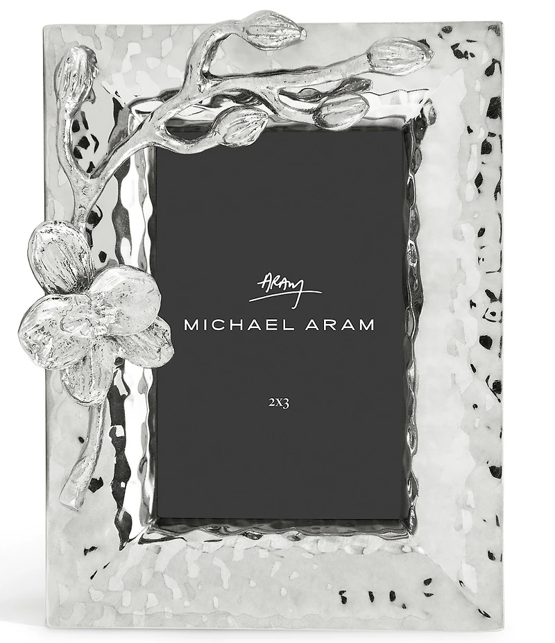 Michael Aram White Orchid Collection Metal Mini Frame