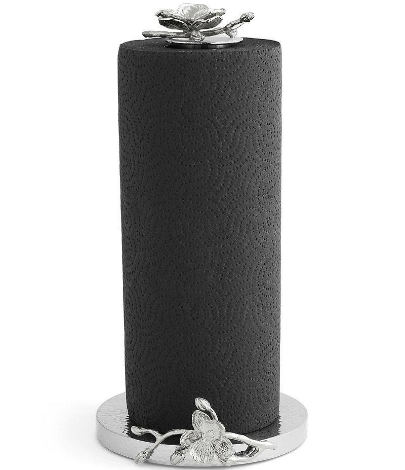 Michael Aram White Orchid Collection Paper Towel Holder