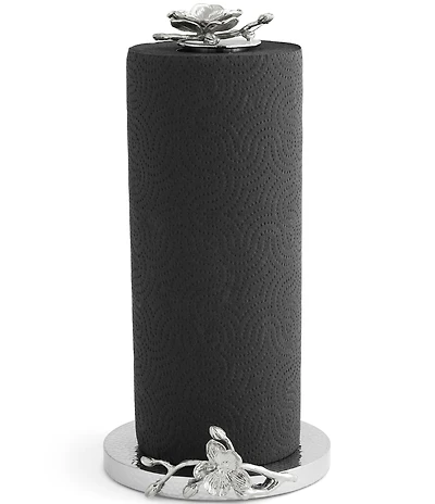 Michael Aram White Orchid Collection Paper Towel Holder