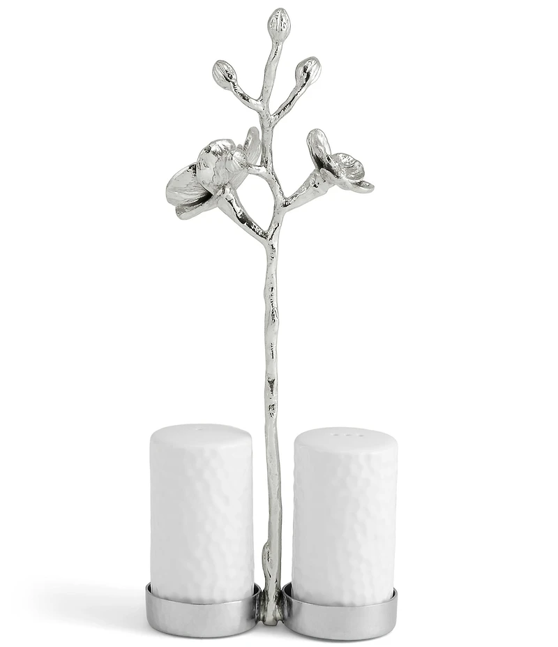 Michael Aram White Orchid Collection Salt and Pepper Set