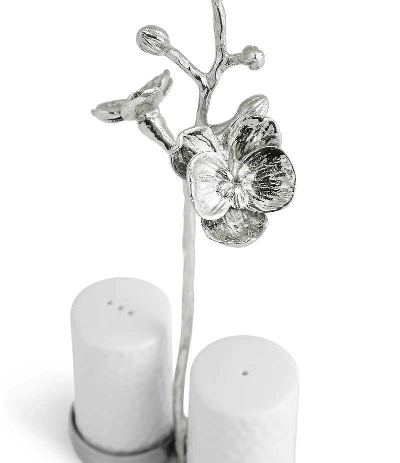 Michael Aram White Orchid Collection Salt and Pepper Set