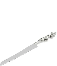 Michael Aram White Orchid Collection Sculpted Bread Knife