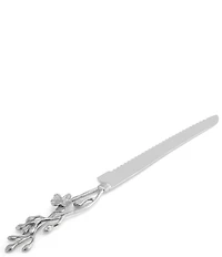 Michael Aram White Orchid Collection Sculpted Bread Knife