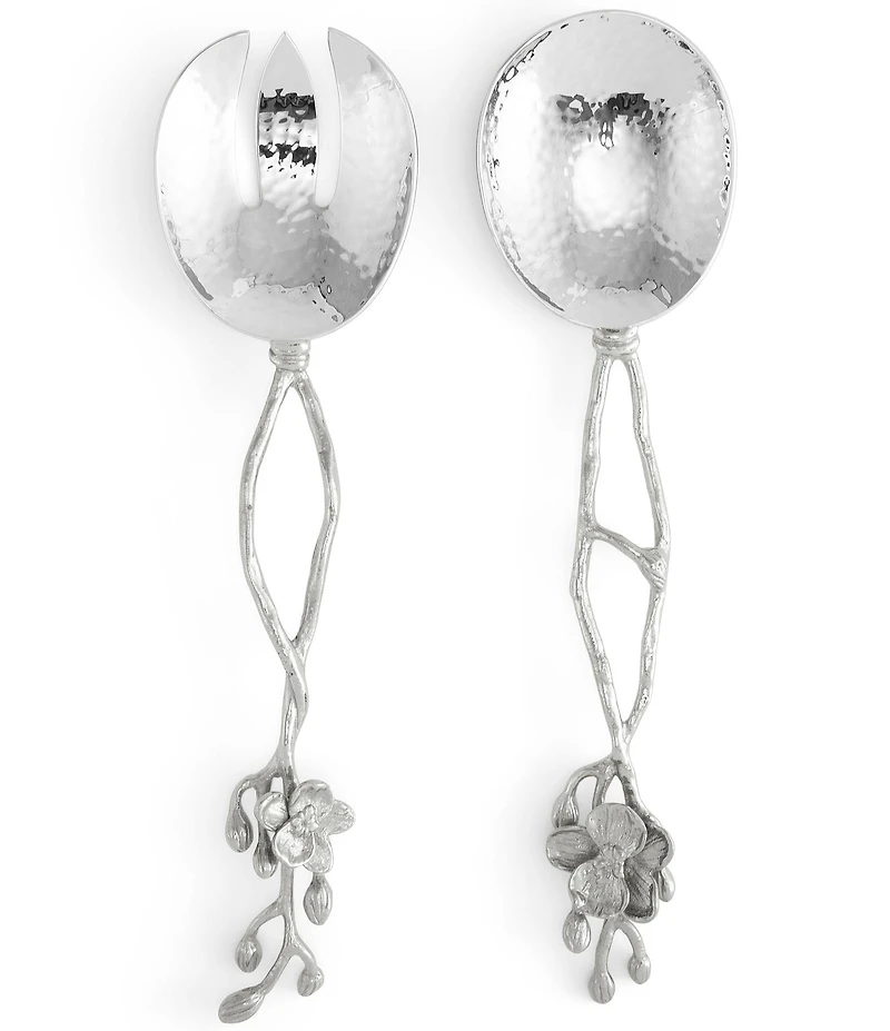 Michael Aram White Orchid Collection Sculpted Serving Set