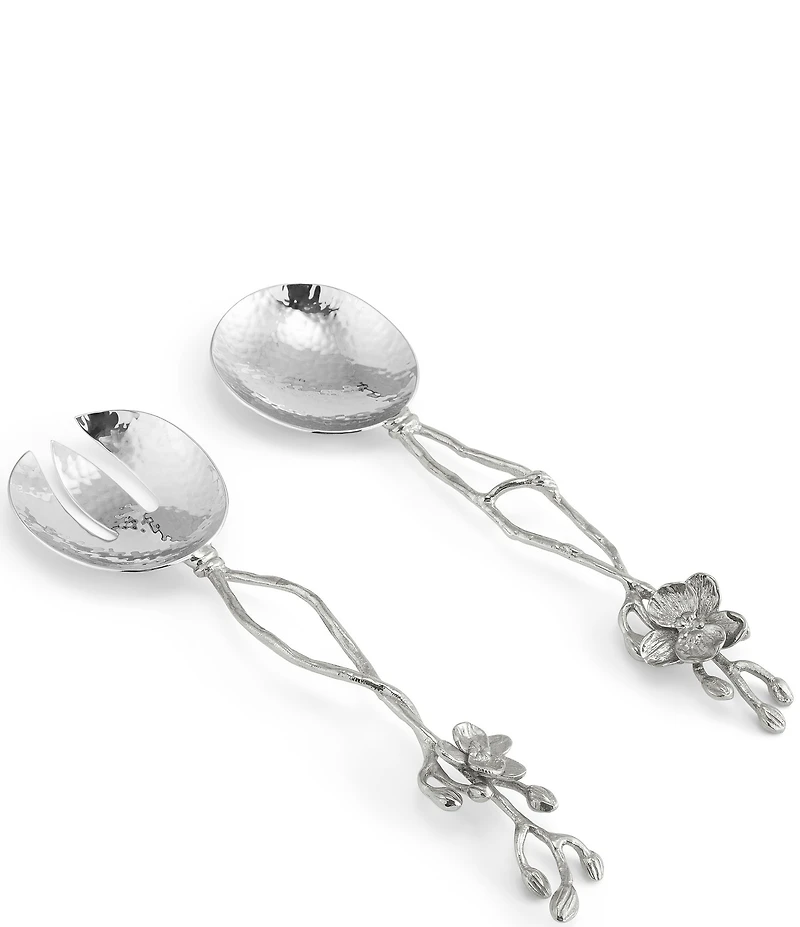Michael Aram White Orchid Collection Sculpted Serving Set
